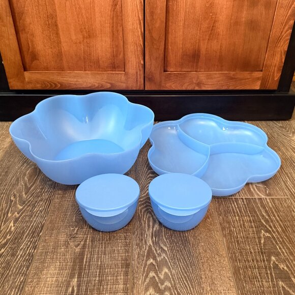Tupperware Chip ‘n Dip Serving Set - Picture 2 of 16